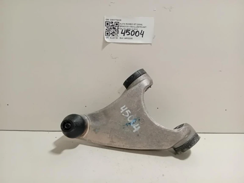 Braccio Oscillante ANT DX 0051776326 Alfa Romeo GT 2004