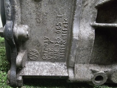 Cambio MHH SSL SMN SMT SMT SSV STJ TDN UBV UBZ Volkswagen GOLF VII 2017