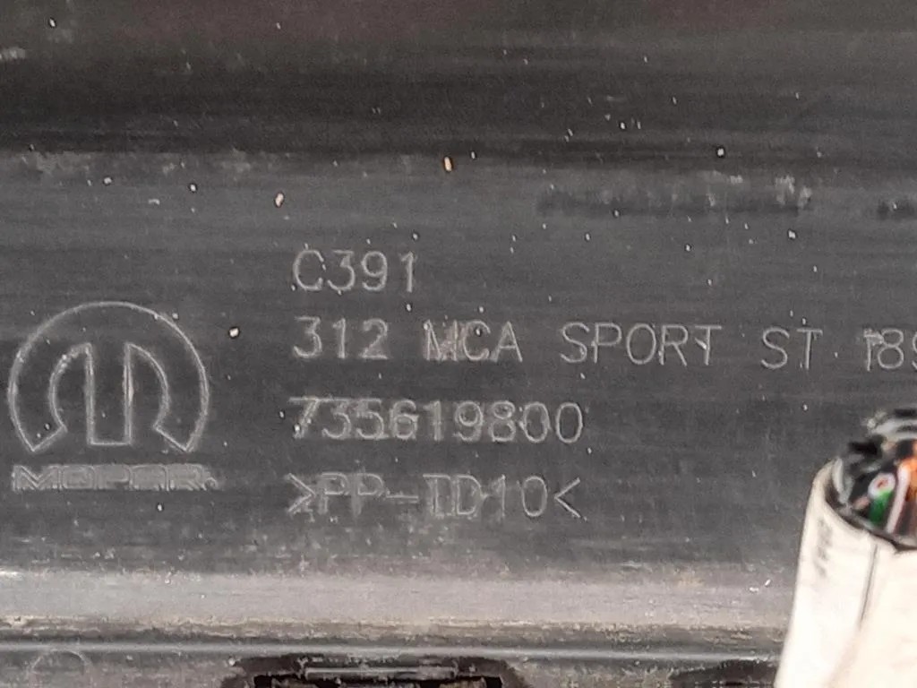 Paraurti POST 735619800 Fiat 500 C 2015