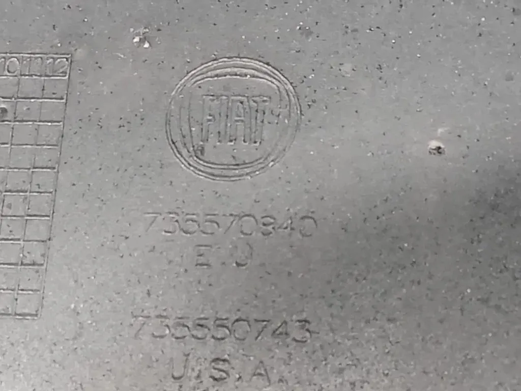 Paraurti POST 735570840 Fiat 500L 2013