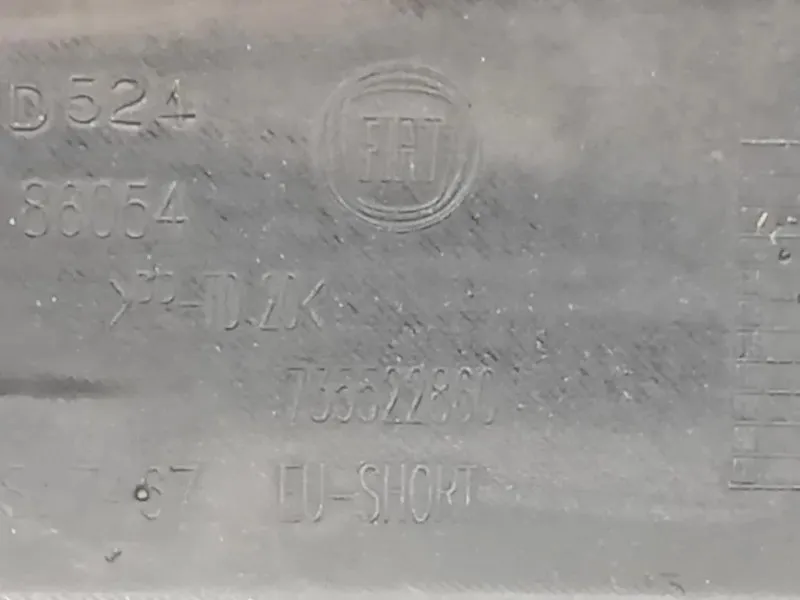 Paraurti POST 735522860 Fiat 500L 2013