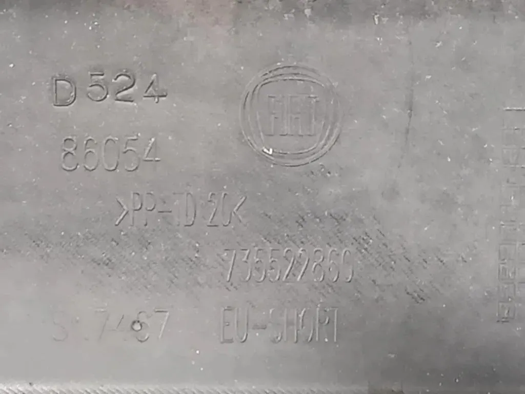 Paraurti POST 735522860 Fiat 500L 2013