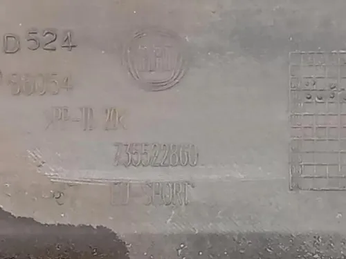 Paraurti POST 735522860 Fiat 500L 2013