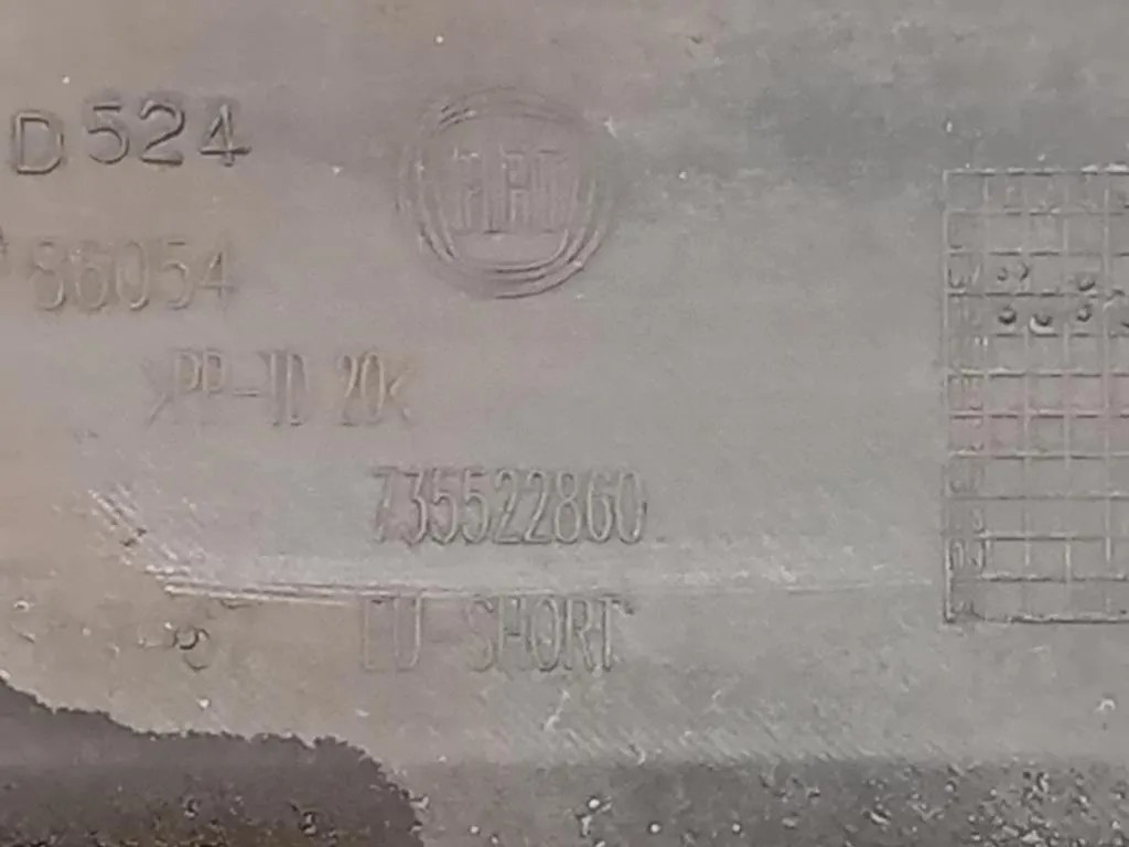 Paraurti POST 735522860 Fiat 500L 2013