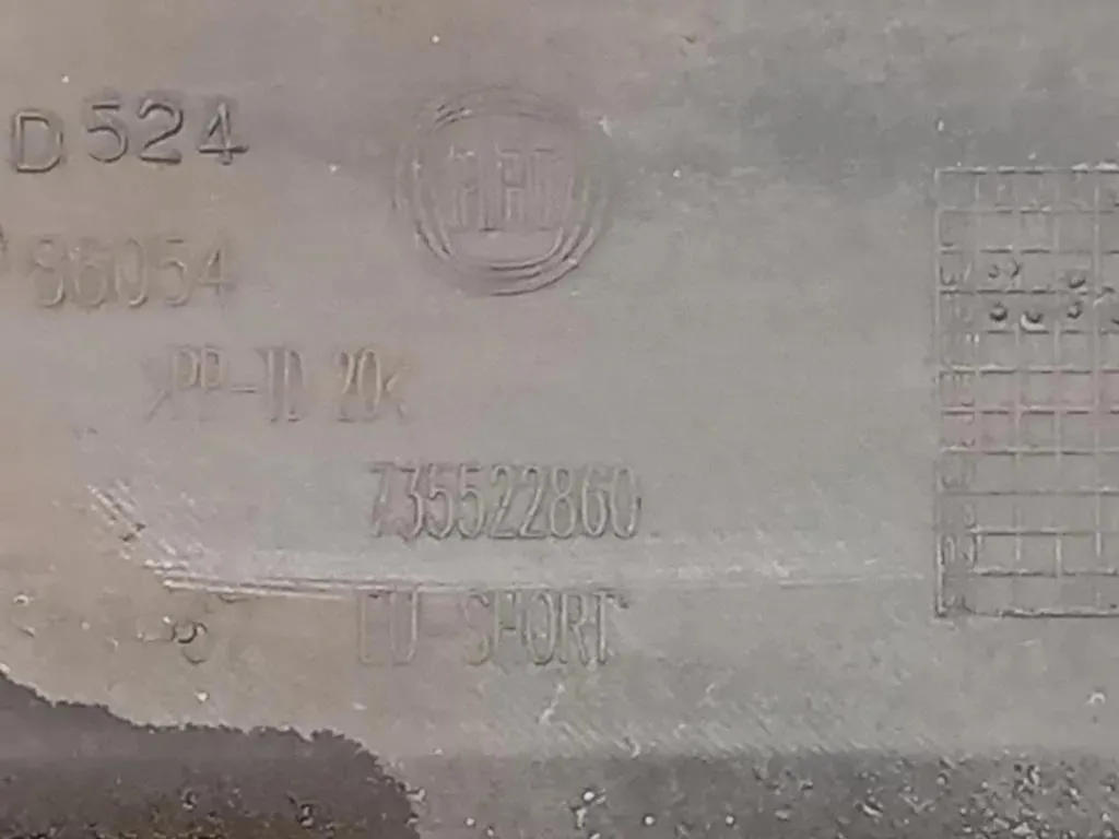 Paraurti POST 735522860 Fiat 500L 2013