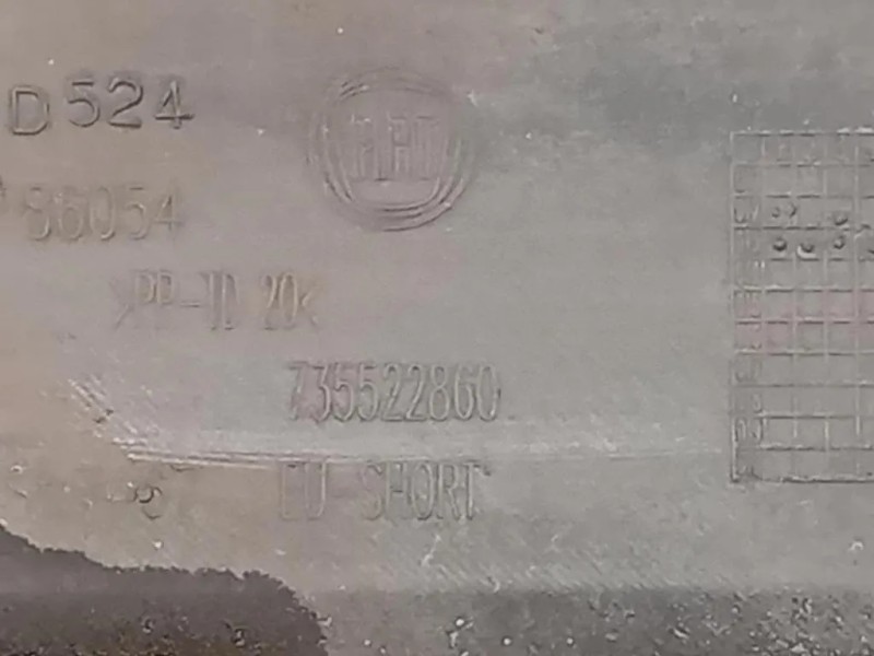 Paraurti POST 735522860 Fiat 500L 2013