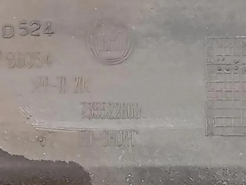 Paraurti POST 735522860 Fiat 500L 2013