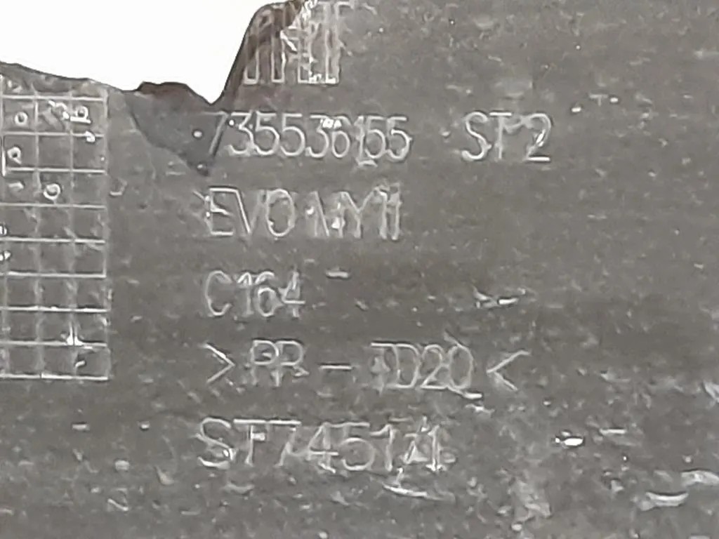 Paraurti POST 735536155 Fiat Grande Punto 2006