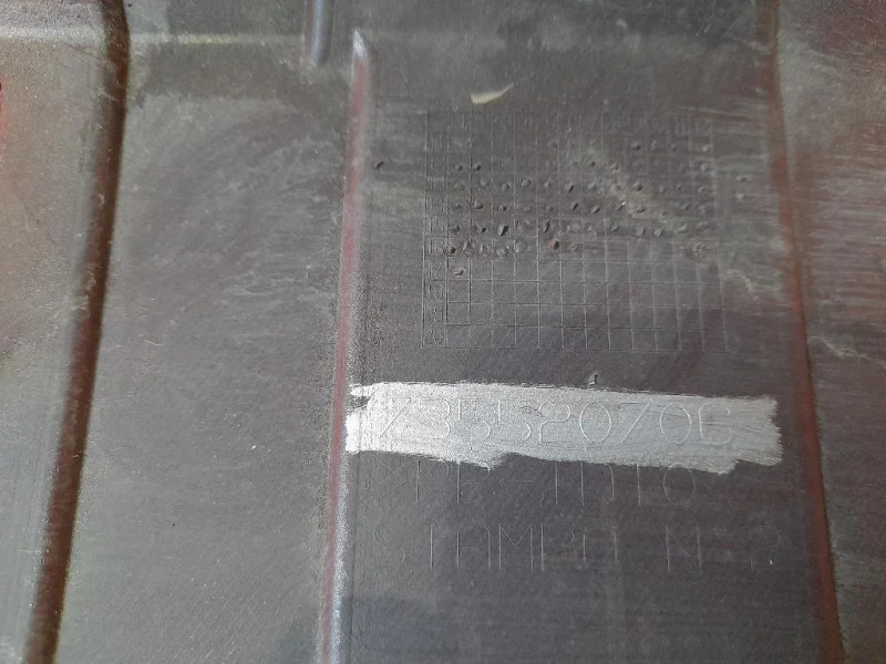 Paraurti POST 735520706 Fiat Panda III 2012