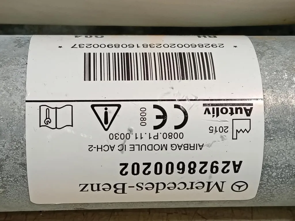 Air-bag A Tendina DX A2928600202 Mercedes Classe GLE W166 2015