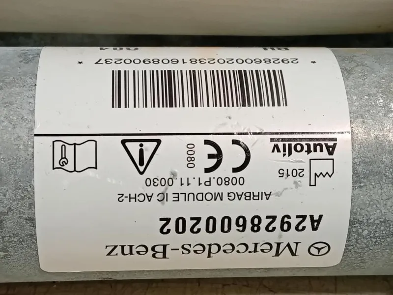 Air-bag A Tendina DX A2928600202 Mercedes Classe GLE W166 2015