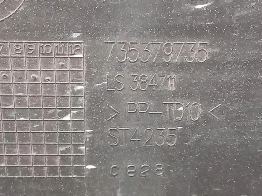 Paraurti POST 71777589 Fiat Punto II 2003