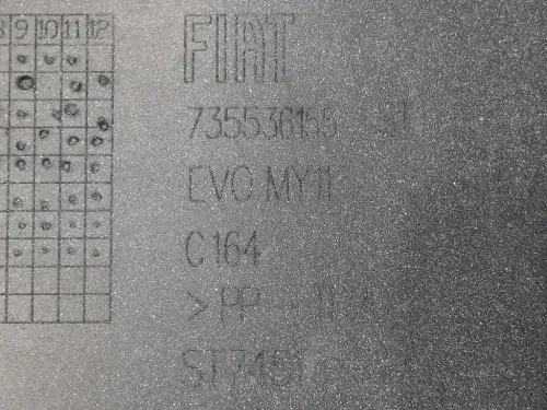 Paraurti POST 735536155 Fiat Punto III 2012