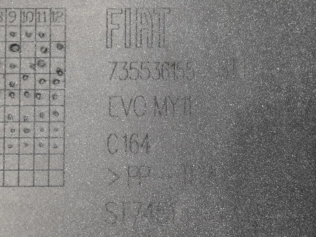 Paraurti POST 735536155 Fiat Punto III 2012