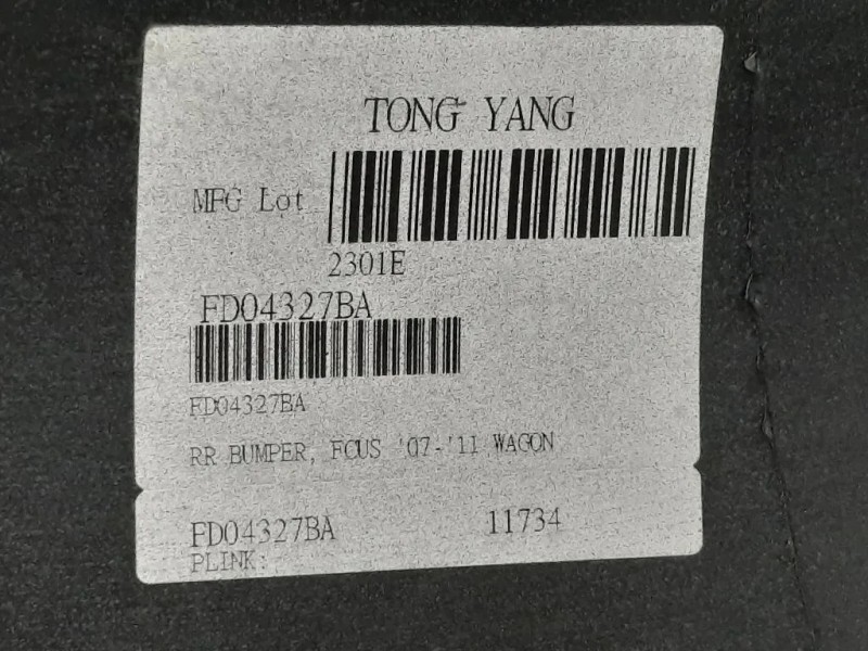 Paraurti POST FD04327BA Ford Focus III 2008