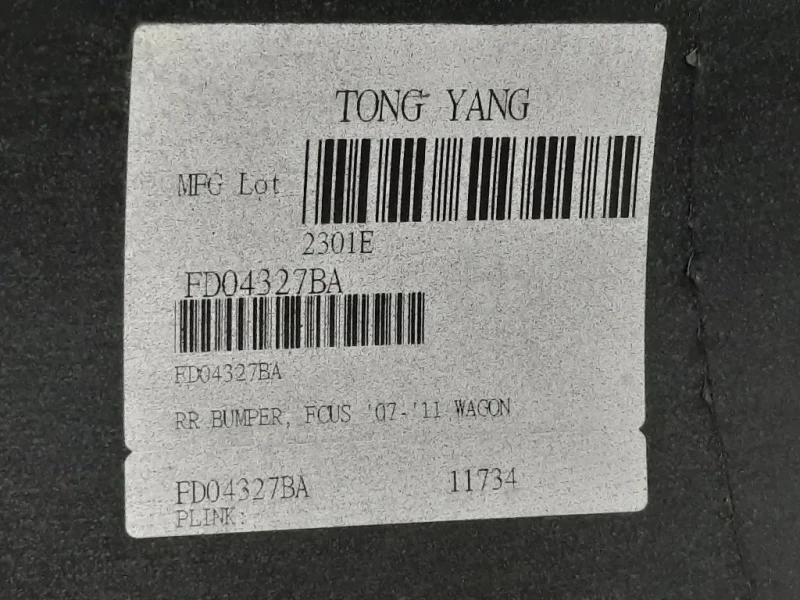 Paraurti POST FD04327BA Ford Focus III 2008