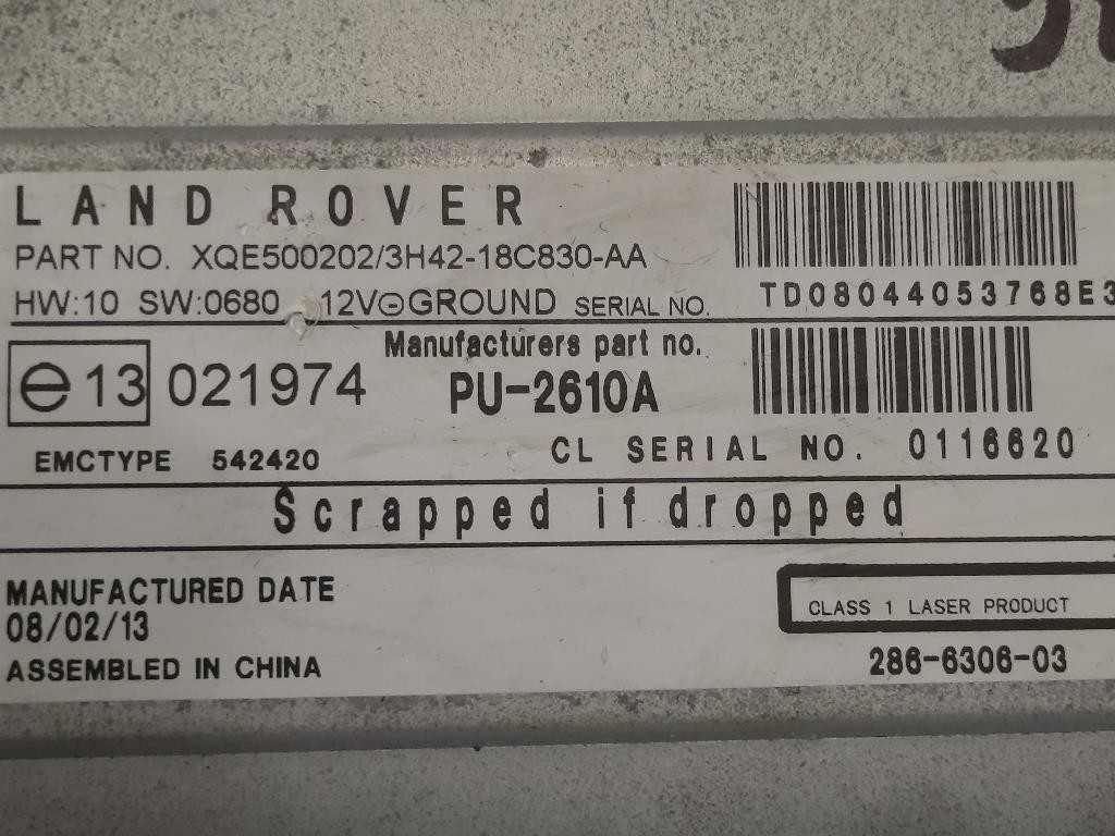 Caricatore CD 3H42-18C830-AA Land Rover Range Rover Sport I 2005