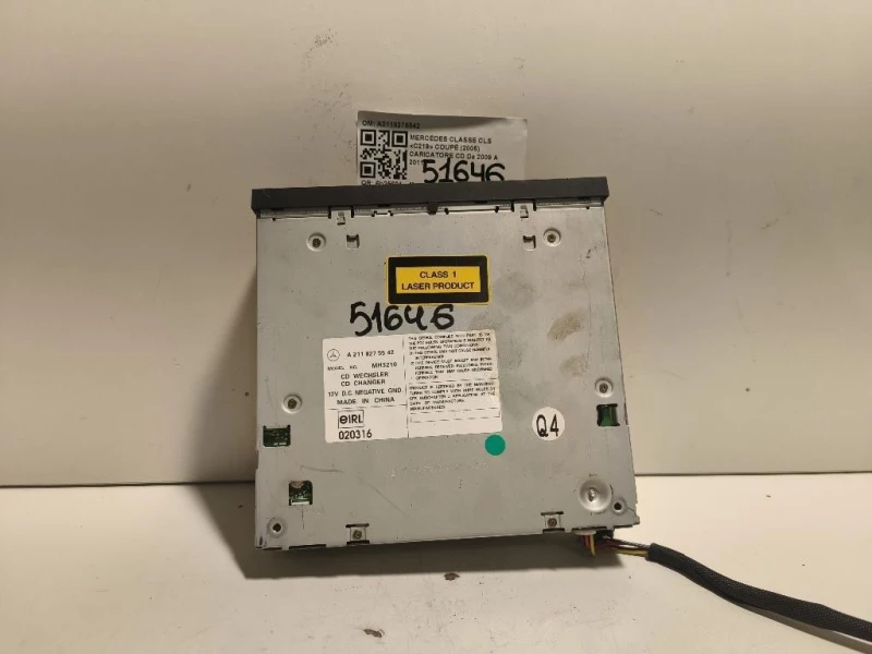 Caricatore CD A2118275542 Mercedes Classe CLS C219 Coupé 2005