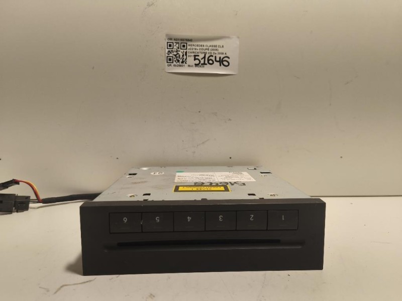 Caricatore CD A2118275542 Mercedes Classe CLS C219 Coupé 2005