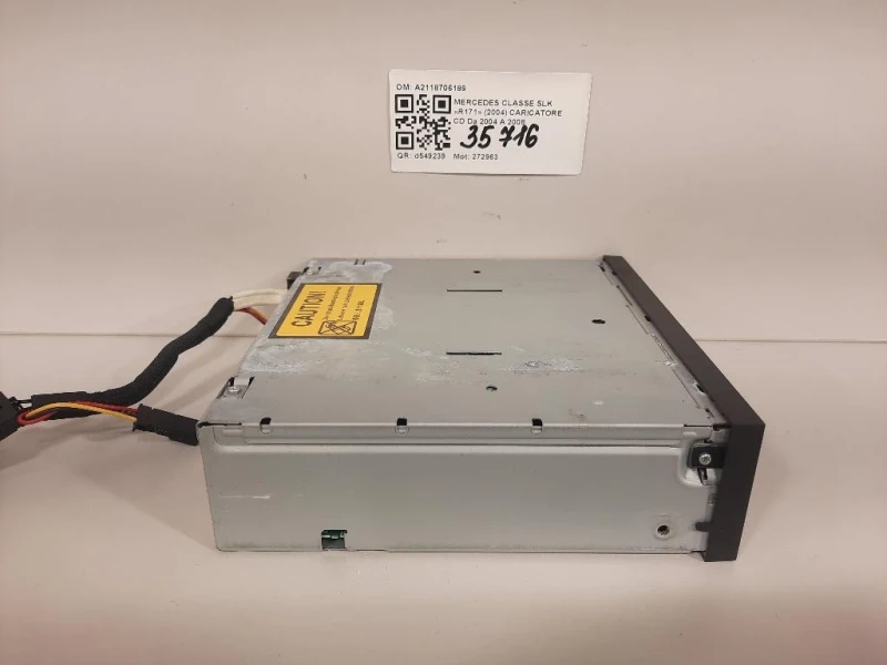 Caricatore CD A2118706189 Mercedes Classe SLK R171 2004