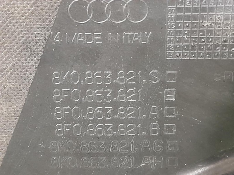 Carter Protezione Motore ANT 8K1863821H Audi A4 8K2 2008