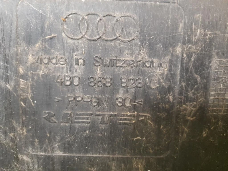 Carter Protezione Motore ANT 4B0863823C Audi A6 4B 1997