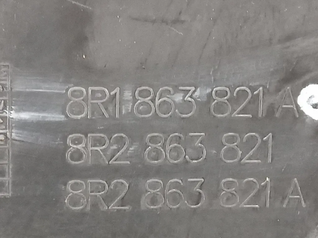 Carter Protezione Motore ANT 8R1 863 821 A Audi Q5 8RB 2012