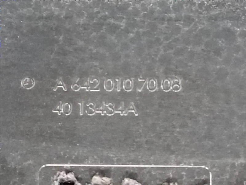 Carter Protezione Motore ANT A6420107008 Mercedes Classe GLE W166 2015