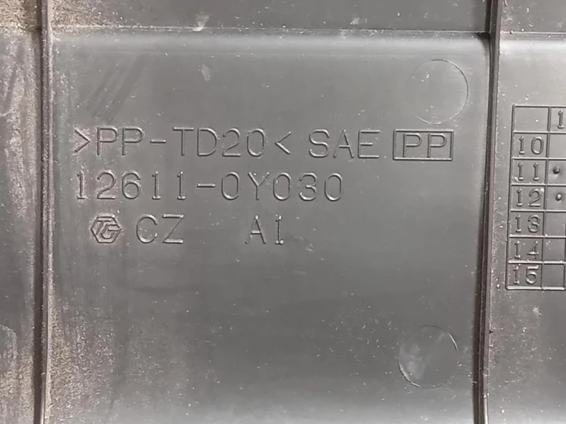 Carter Protezione Motore ANT 12611-0Y030 Toyota Yaris IV 2014