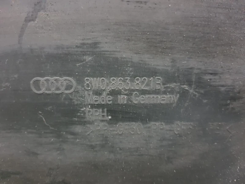 Carter Protezione Motore INF ANT 8W0863821B Audi A4 8W2 2015