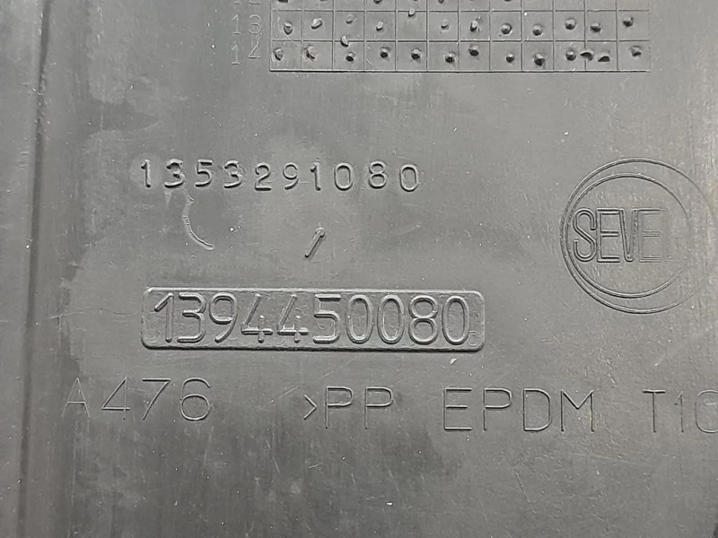 Carter Protezione Motore INF ANT SX 1353291080 Citroen Jumper III 2014