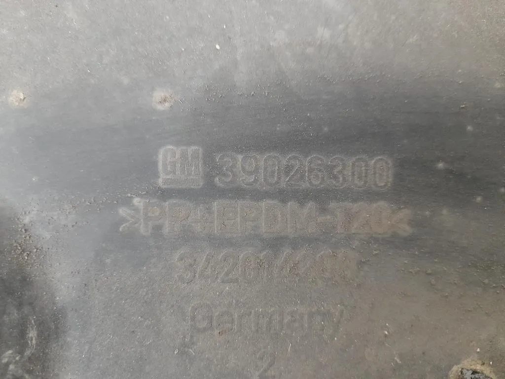 Carter Protezione Motore INF ANT SX 39026300 Opel Astra K SW 2016