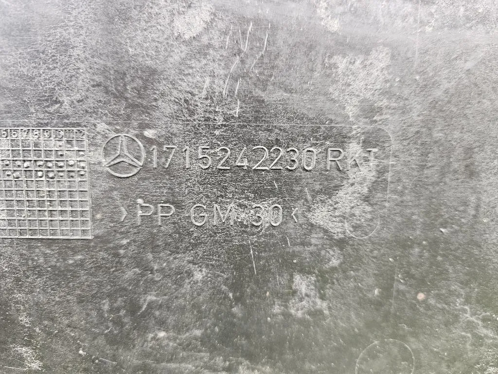 Carter Protezione Sottoscocca Centrale DX A1715242230 Mercedes Classe SLK R171 2004