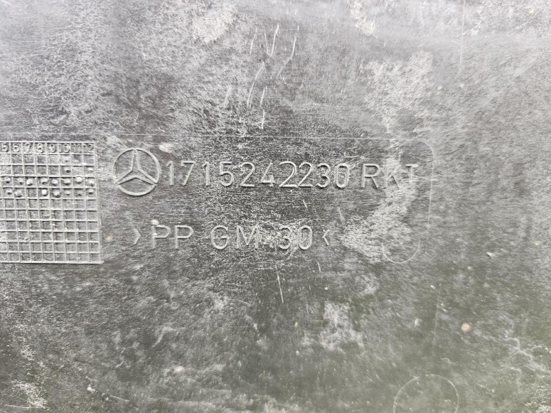 Carter Protezione Sottoscocca Centrale DX A1715242230 Mercedes Classe SLK R171 2004