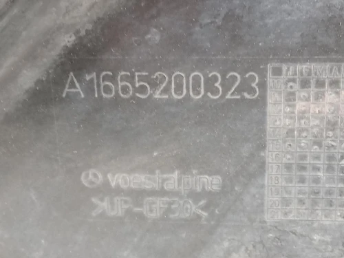 Carter Protezione Sottoscocca Posteriore A1665200323 Mercedes Classe GLE W166 2015