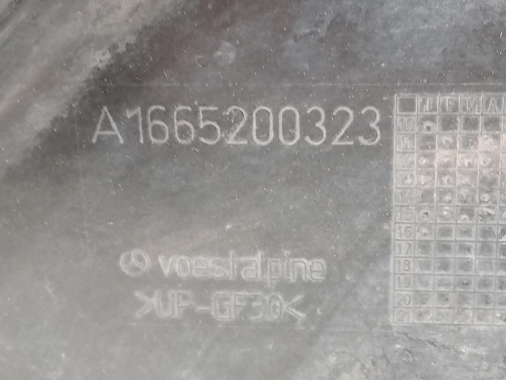 Carter Protezione Sottoscocca Posteriore A1665200323 Mercedes Classe GLE W166 2015