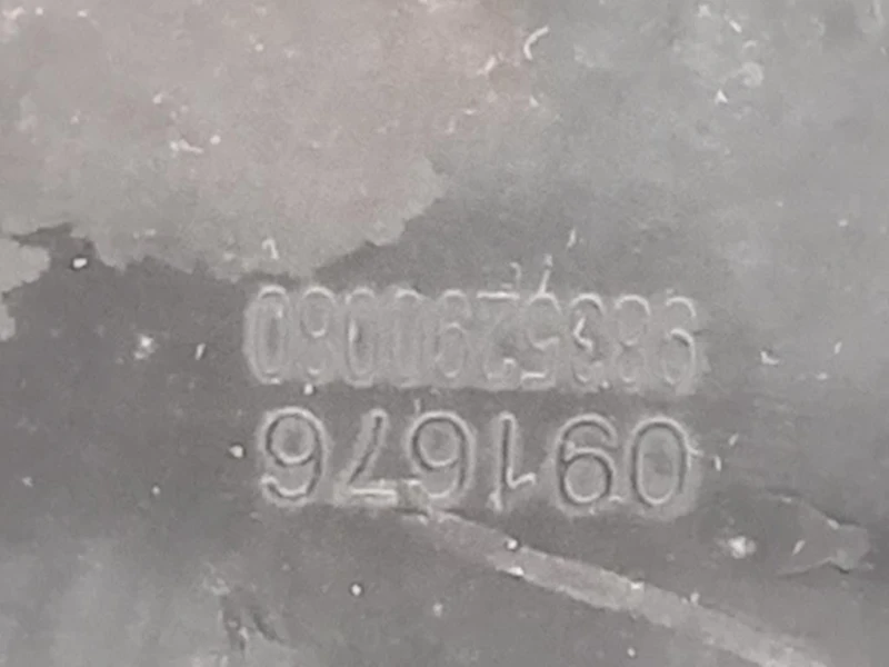 Carter Protezione Sottoscocca Posteriore 9835290080 Opel Mokka 2013