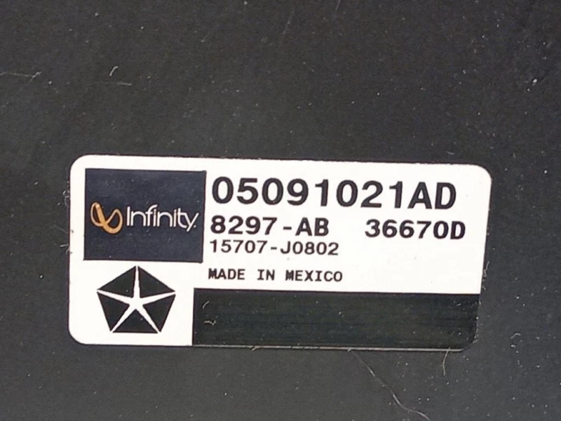 Cassa Altoparlante Subwoofer Autoradio 05091021AD Dodge Nitro 2007