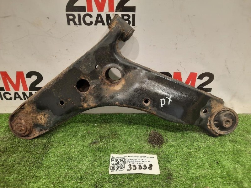 Braccio Oscillante ANT DX 54500-0X200 BRACCIO DI CONTROLLO INF ANT DX Hyundai I10 I 2011