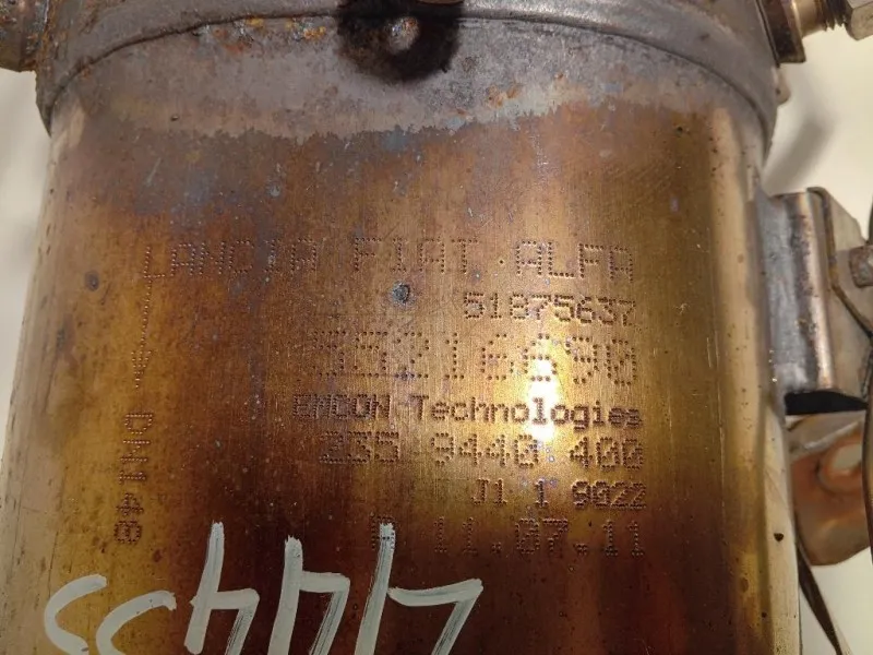 Catalizzatore 55216690 Alfa Romeo Giulietta 2010