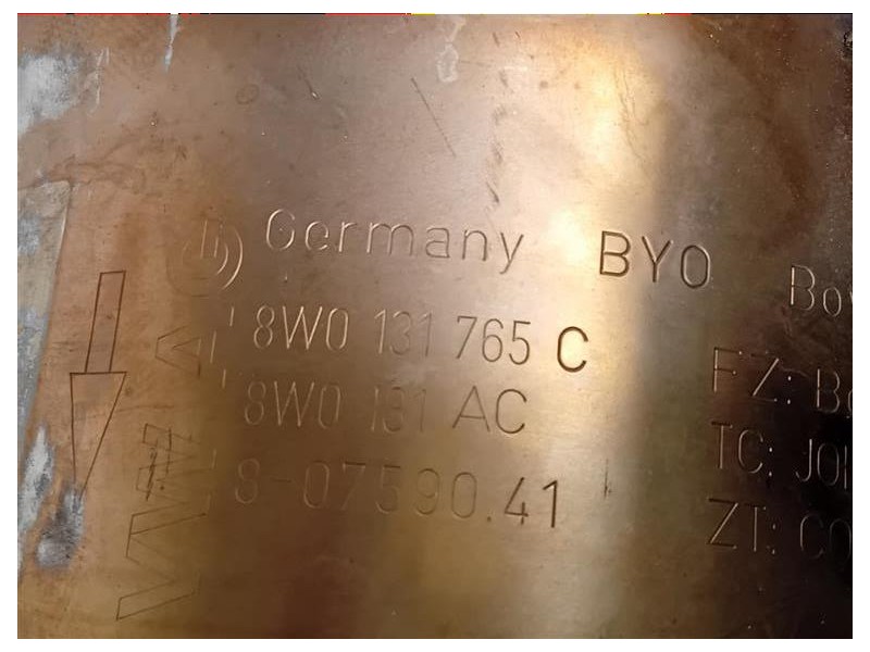 Catalizzatore 8W0 131 703 Audi A6 4a5c8 Avant 2018