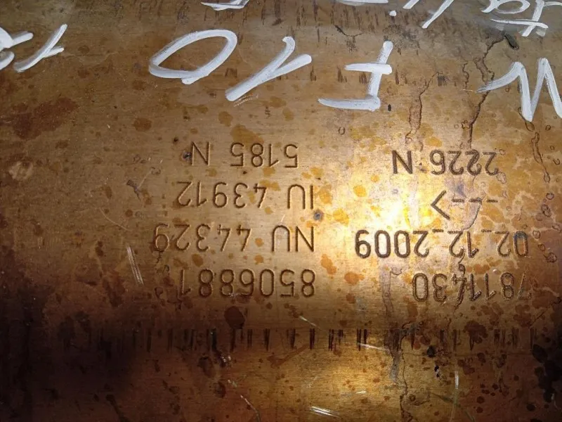 Catalizzatore 8506881 Bmw Serie 5 F10 Berlina 2012