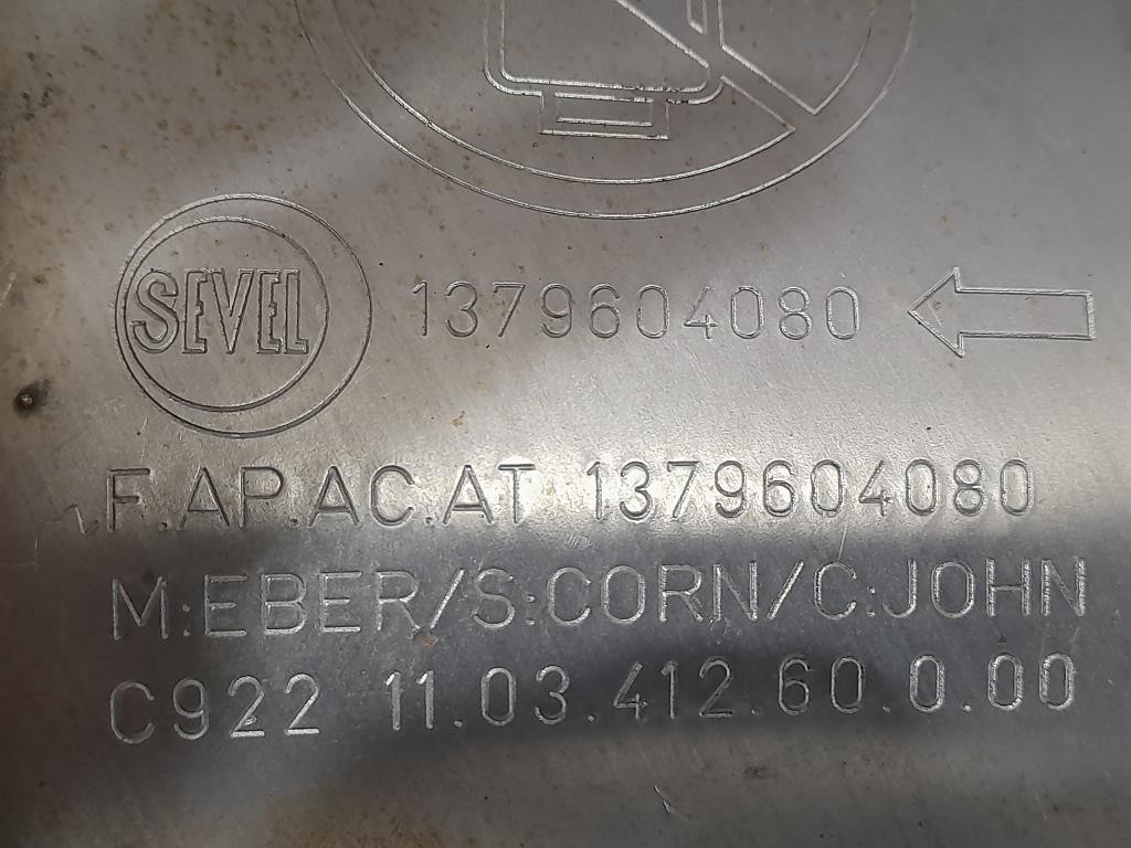 Catalizzatore 1379604080 Citroen Jumper III 2014