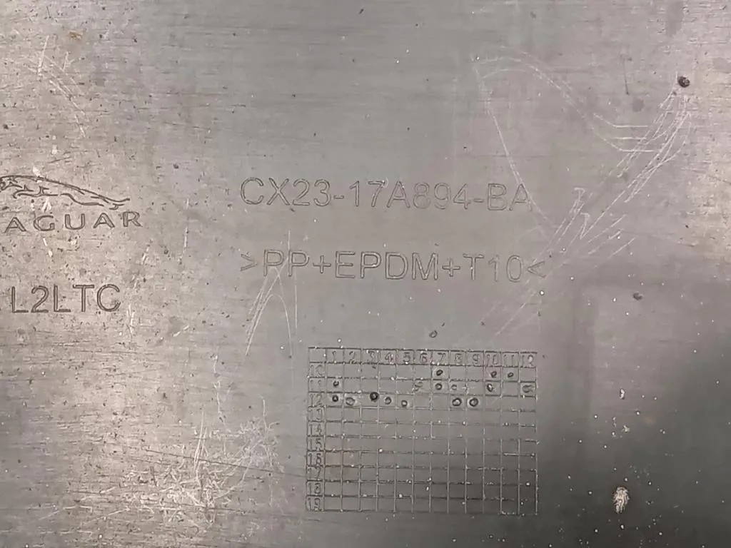 Paraurti POST DX23 17K835 Jaguar XF I 2011