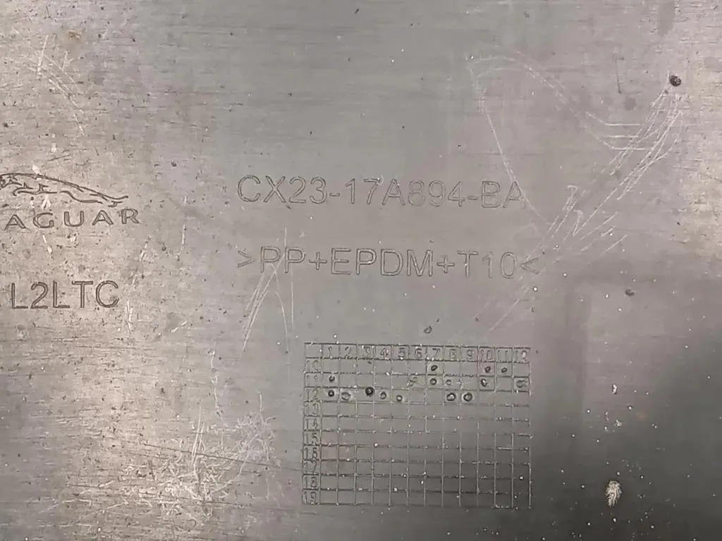 Paraurti POST DX23 17K835 Jaguar XF I 2011