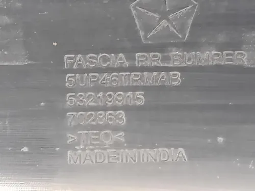 Paraurti POST 53219915 Jeep Compass III 2017