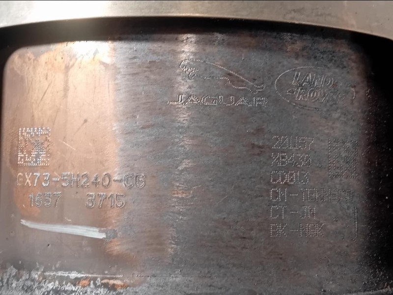 Catalizzatore 6X73-5H240-C6 Jaguar XE 2015