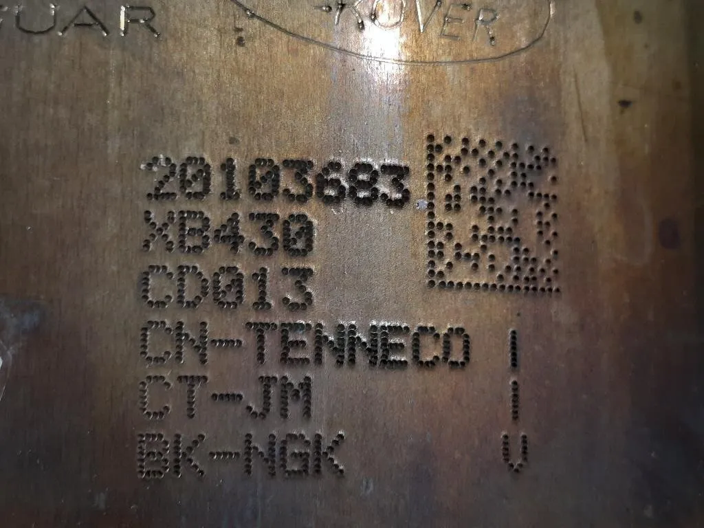 Catalizzatore Jaguar XE 2015