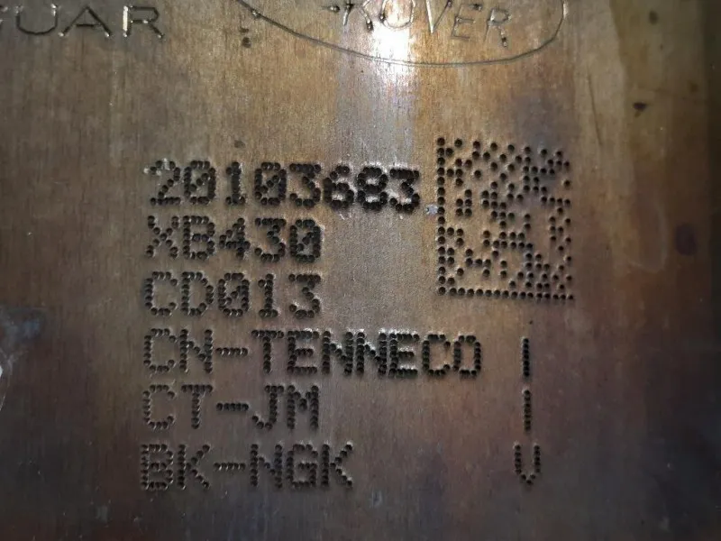 Catalizzatore Jaguar XE 2015