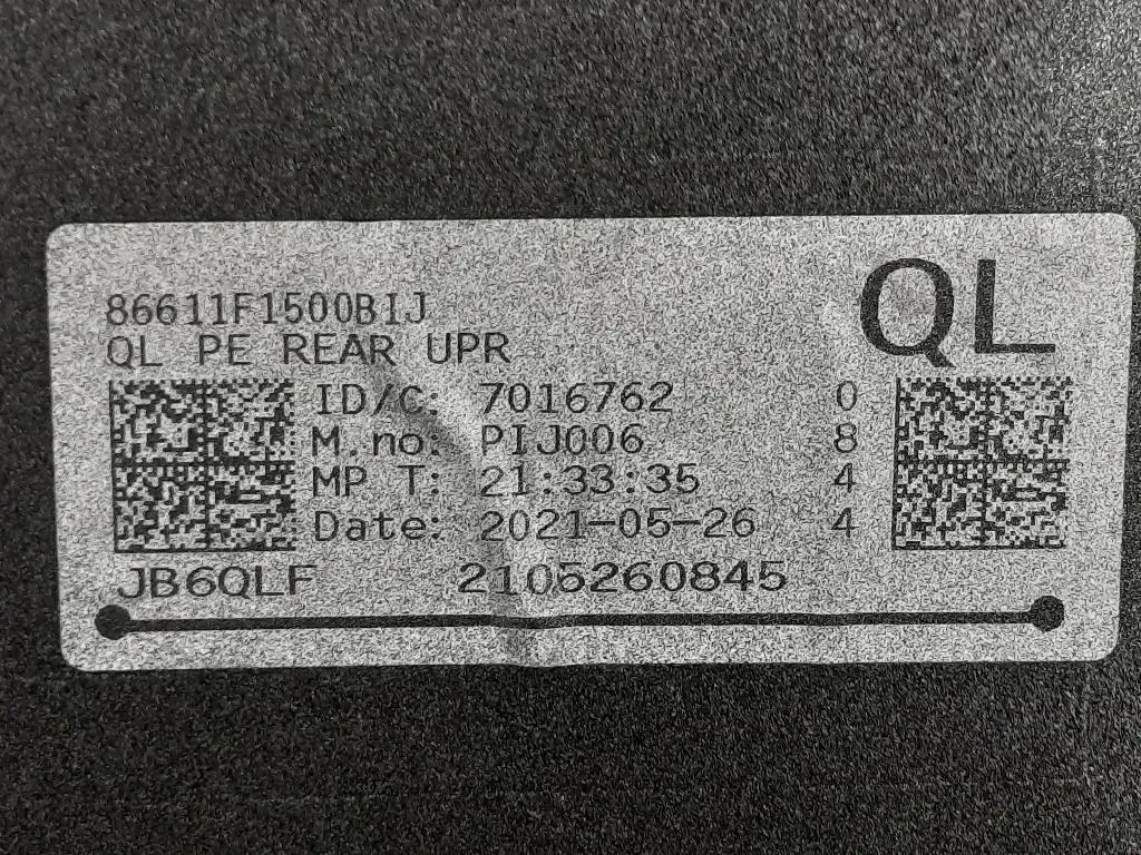 Paraurti POST 86611F1500BIJ Kia Sportage IV 2016